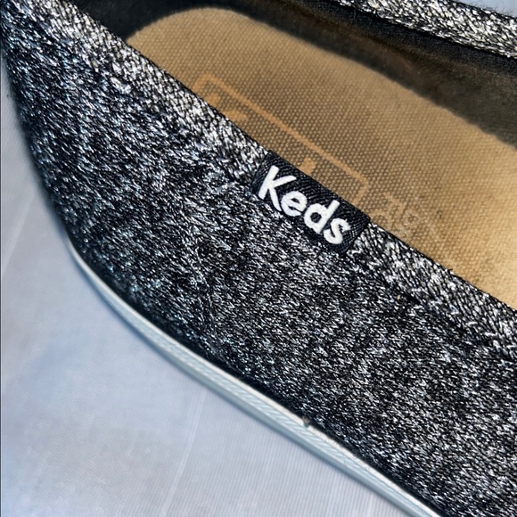 Keds Women's Black and Gray Slip-On Sneakers - Picture 7 of 8